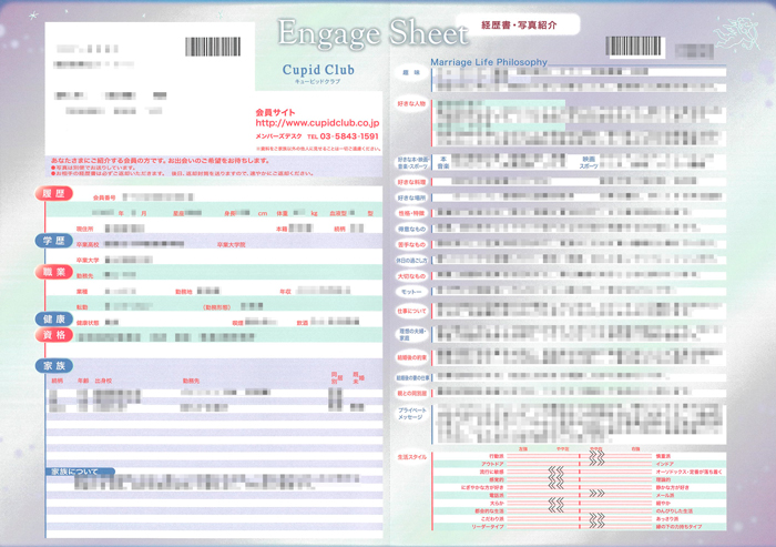 経歴書・写真紹介